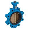 Butterfly valve Type: 6820 Ductile cast iron/Aluminum bronze/EPDM Centric Bare stem PN16 Lug type DN40